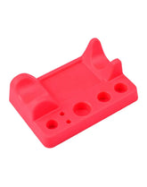 Red Silicone Ink Caps and Dermograph Holder Square